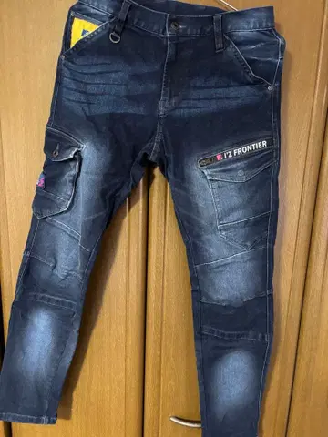 A.Z.FRONTIER 카고 팬츠 다크 블루