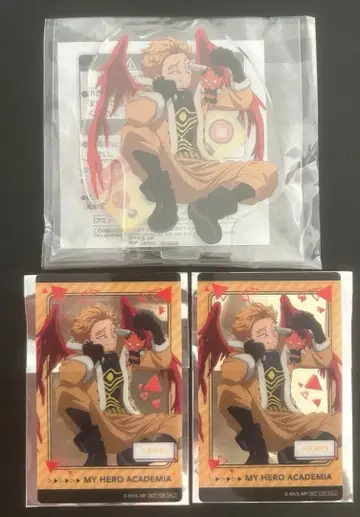 히로아카 빅 아크릴 스탠드 호크스 카드 포함 남코 한정품 2