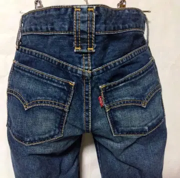 00s 리바이스 플레어 로우라이즈 데님