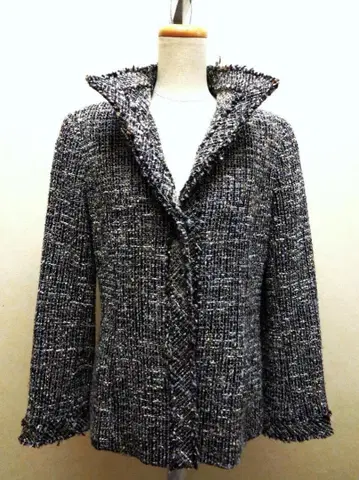 TRANS WORK 이탈리아 원단 사용 트위드 자켓 (42)