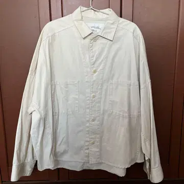 RIE MILLER 빅 실루엣 셔츠 아이보리