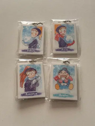 닌타마 파샤코레 미니 아크릴 키링 컬렉션 하치야 후와 오하마 후쿠토미