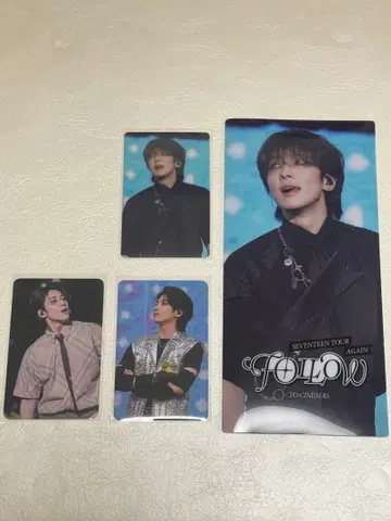SEVENTEEN 세븐틴 원우 follow Again cgv 특전 세트