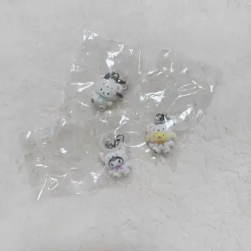 산리오 포근포근 스노우 메지루시 액세서리