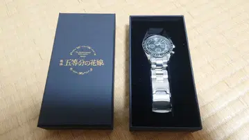 5등분의 신부 손목시계 나카노 네잎 시리얼 넘버