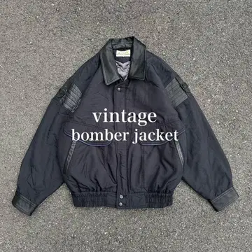 90s vintage gimmick bomber jacket