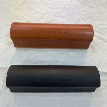 MASUNAGA 안경 케이스 2색 세트