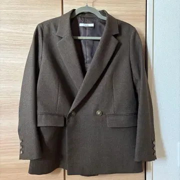 relume 브라운 테일러드 자켓 저널 스탠다드