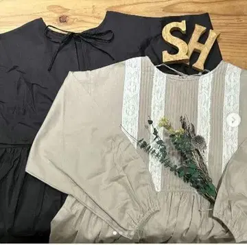 사만사 모스모스 [2WAY] 레이스 앞뒤 착용 카포키