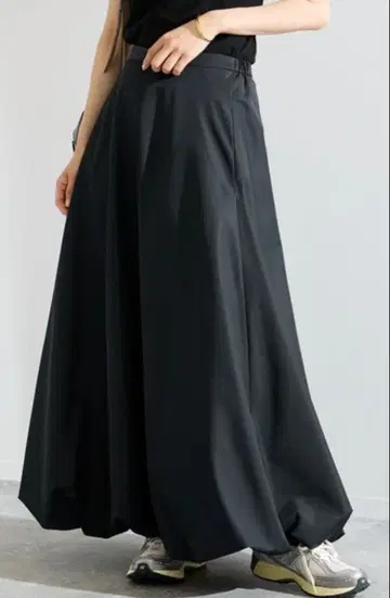 FRAMeWORK 타프타 벌룬 스커트 38 블랙