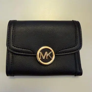 Michael Kors 블랙 3단 폴더형 지갑