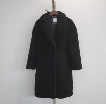 ZARA 테디베어 보아 코트