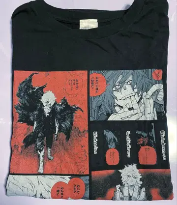 나의 히어로 아카데미아 히로아카 빅 실루엣 T셔츠 시가라키 생일