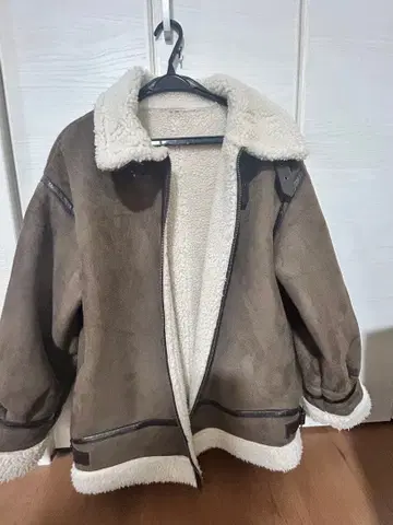 GRL 옷깃 2Way 무스탕 보아 블루종 k9056b