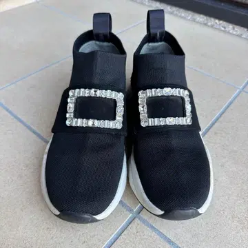 +diana 비쥬 포함 슬립온 블랙