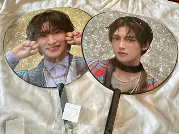 ROIROM 혼다 타무, 하마카와 미키 FC 한정판 부채 B 2장 세트