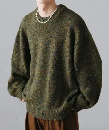 컬러 네프 루즈 니트