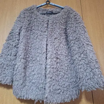 BEGUM 브라운 노카라 자켓