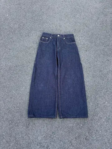 QS86 LOOSE DENIM 루즈 데님 인디고