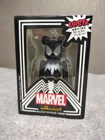 베어브릭 블랙 스파이더맨 [제일복권/라스트 원상]