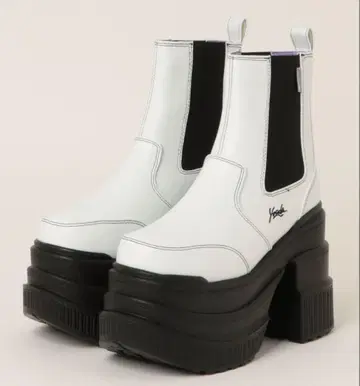 [ YOSUKE/요스케 ] 통굽 사이드 고어 숏부츠