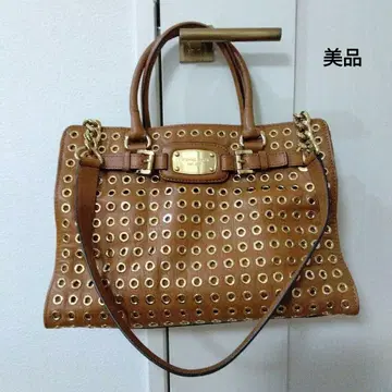새상품급 MICHAEL KORS 마이클코어스 스터드 백 토트백