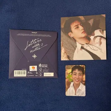 Young K Letters with Notes 앨범
