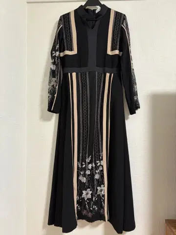 MURRAL Framed flower long dress