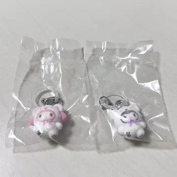 산리오 메지루시 액세서리 포근포근 스노우