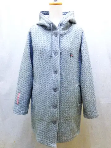 DOG DEPT 플로키 프린트 큐트 후디드 코트 ( L )