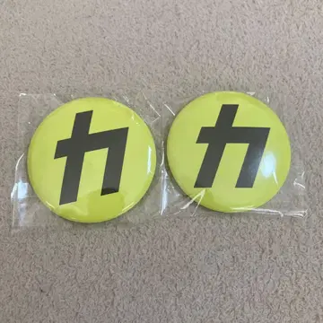 SnowMan 카리스마 맥스 캔뱃지 [음고지신] 초회반B 특전 2개 세트