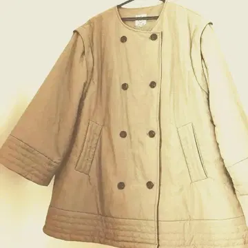 [ 새상품급 ] SM2 노카라 나일론 충전솜 코트 베스트 사만사 모스모스