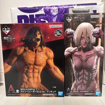 최종값 진격의 거인 제일복권 A상 엘렌 아르민 여자형의 거인 세트