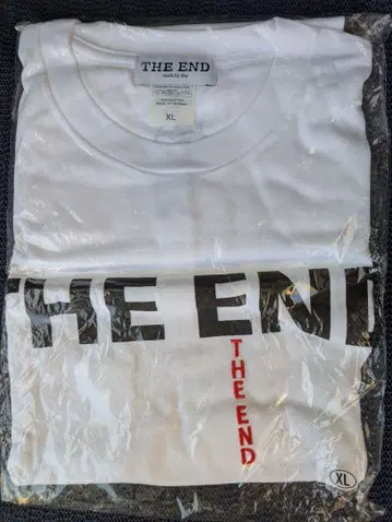 아이나 지 엔드 굿즈 [ 빨간 눈물 THE END 로고 T셔츠 ]