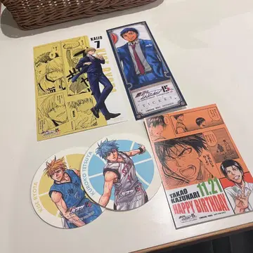 쿠로코의 농구 원화전 콜라보 카페 특전 세트