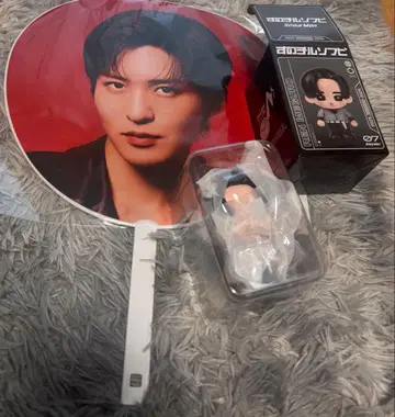 snowman 메구로 렌 소프트 비닐 부채