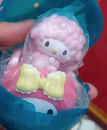 산리오 퓨로랜드 가챠 어트랙션 마스코트 피규어 피아노