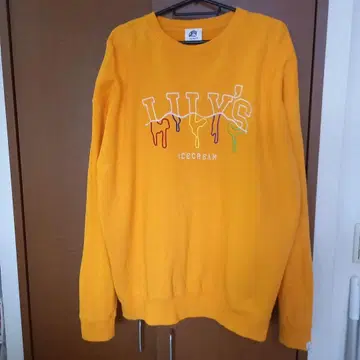 LILY'S ICECREAM 트레이닝복 오렌지 트리플 사이즈