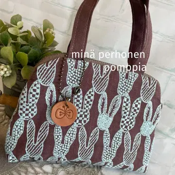 핸드메이드 부가티 타입 미니 파우치 미나 페르호넨 pomppia 432