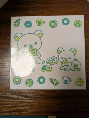 리락쿠마 멜라민 플레이트 (미스터도넛 콜라보 상품)