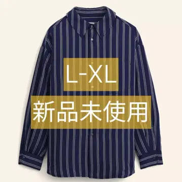 ZARA 리미티드 에디션 오버 사이즈 스트라이프 셔츠 자켓