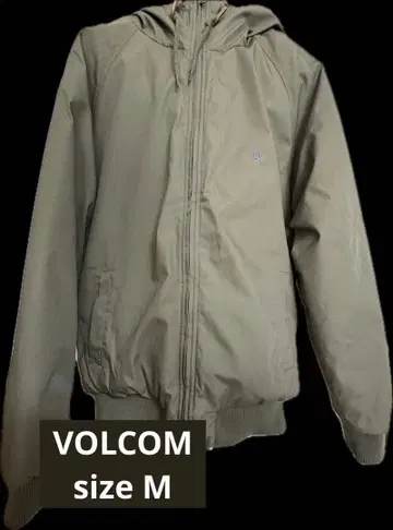 VOLCOM 볼컴 집업 후디 카키