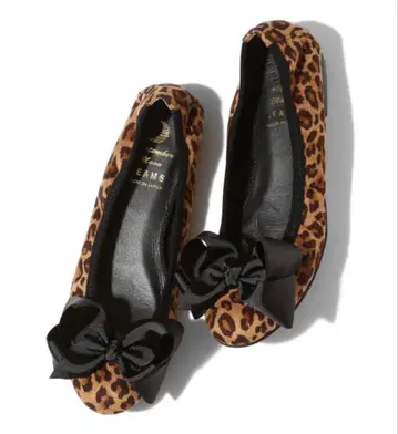 Ray BEAMS SEPTEMBER MOON 리본 발레 슈즈 23