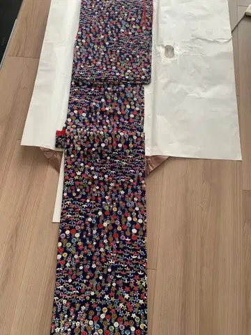 기모노 코몬 네이비 컬러