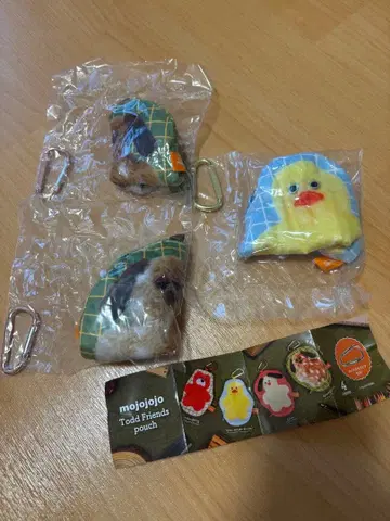 mojojojo Todd Friends 파우치 세트