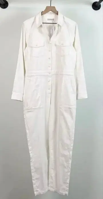 [ outerknown ] 점프수트 화이트