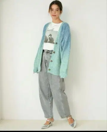 베이플로우 커브 데님 L