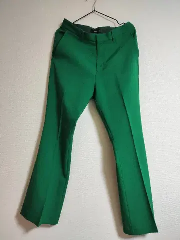 HARE 컬러 플레어 슬랙스