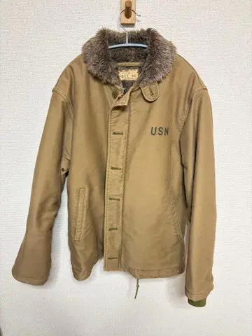 휴스턴 N-1 DECK JACKET (OVER DYE, 후염색) XL