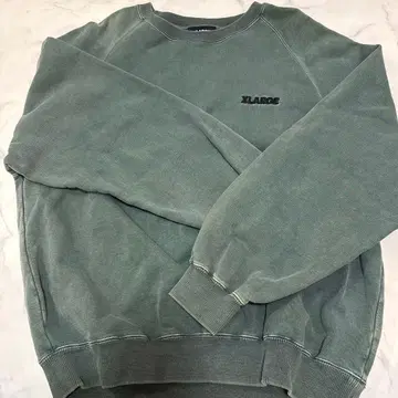 XLARGE 그린 트레이닝복